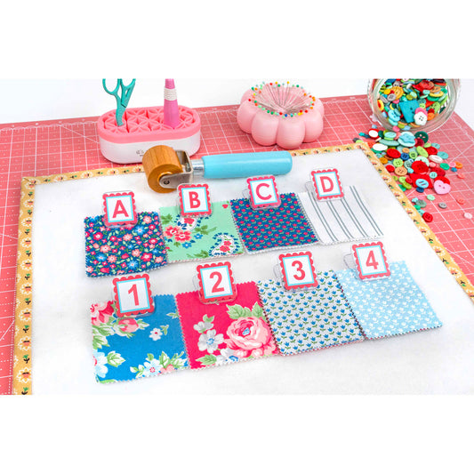 It's Sew Emma - AlphaClippies Alphabet Clips Pink - 36 Count