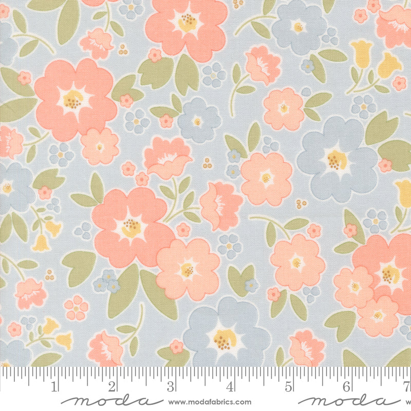 PREORDER || Handmade Sweetness - Vintage Blooms Florals Sky