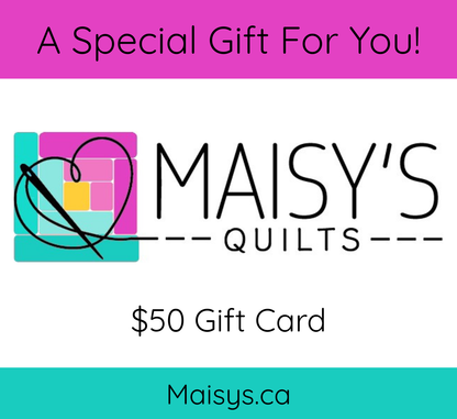 Maisy's Quilts Gift Card