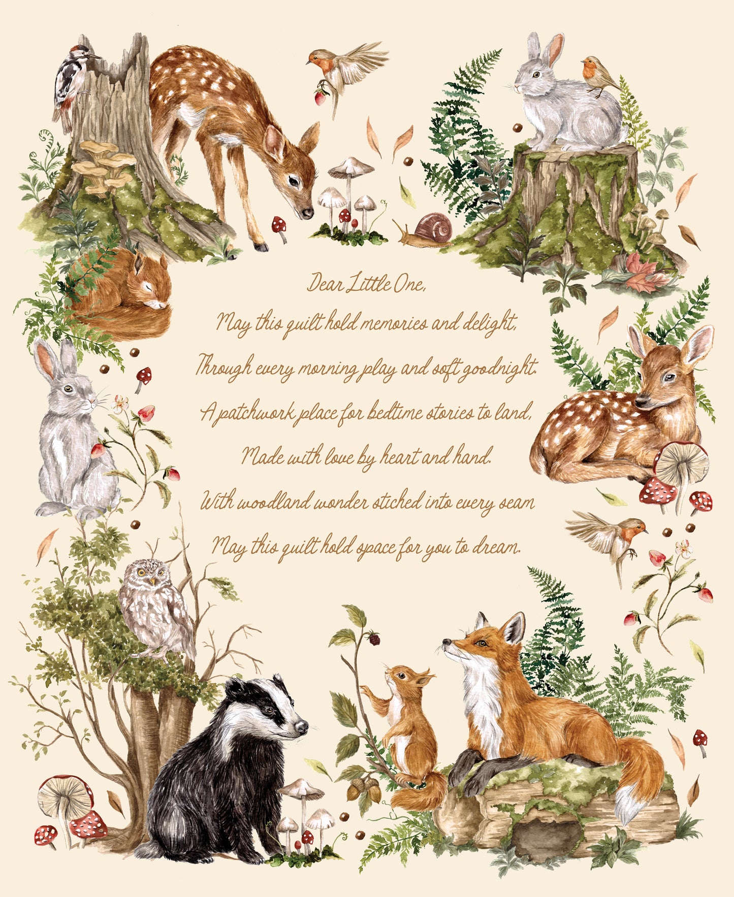 PREORDER || Fable & Fern - 36" x 45" Panel