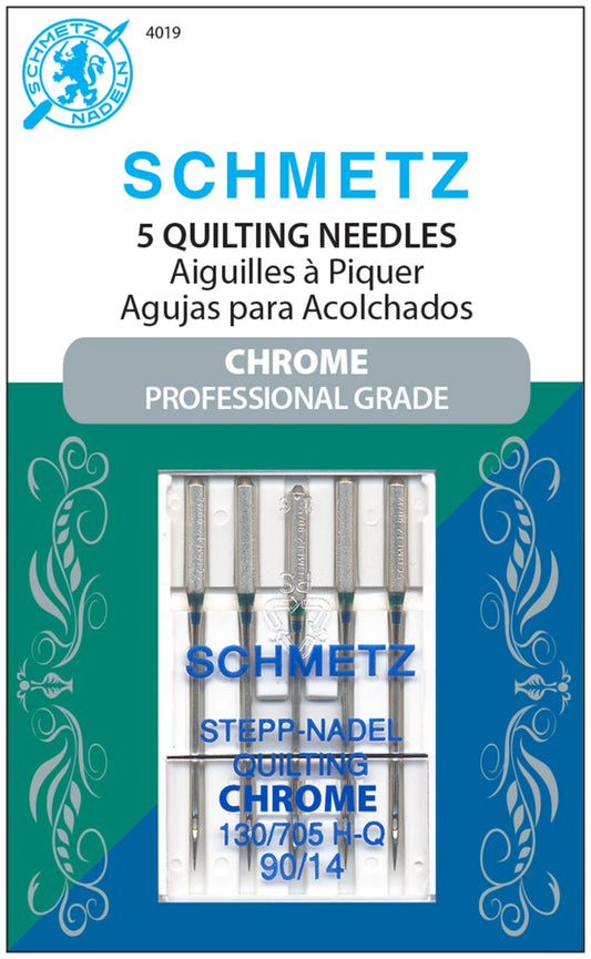 Schmetz - Chrome Quilting Needle 90/14 - 5 Count