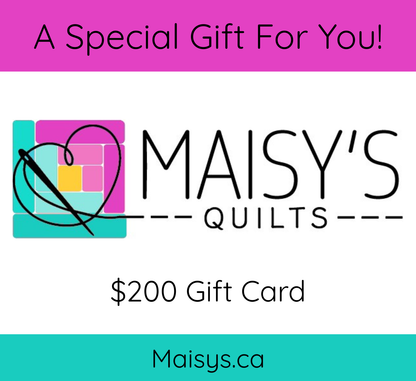 Maisy's Quilts Gift Card