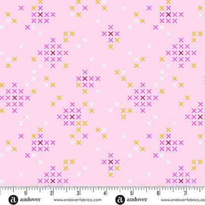 PREORDER || Patchwork & Petals - Floral Stitches Orchid