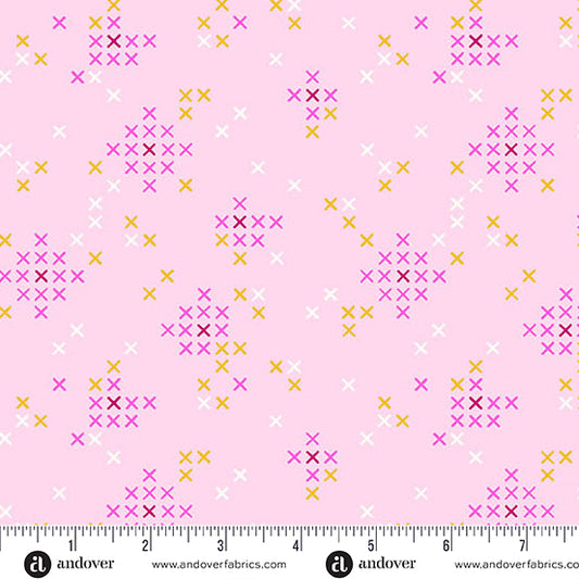 PREORDER || Patchwork & Petals - Floral Stitches Orchid