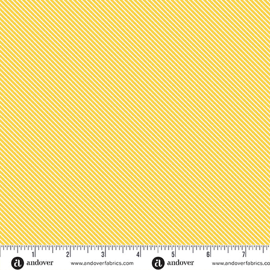 PREORDER || Patchwork & Petals - Sweet Stripe Goldenrod