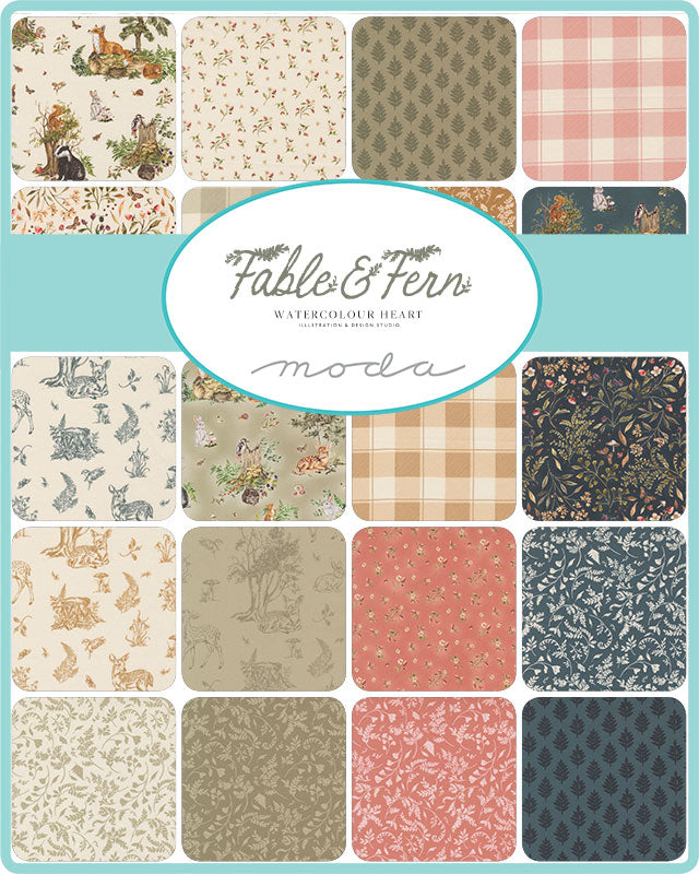 PREORDER || Fable & Fern - 24" x 45" Animal Panel Eggshell