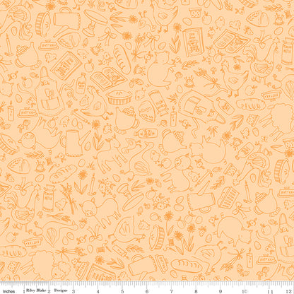 PREORDER || Lil' Farm Friends - Fat Quarter Bundle (18)