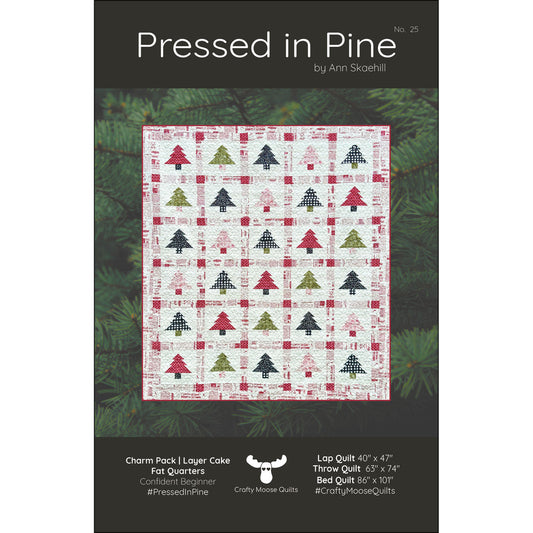 Pressed in Pine - Crafty Moose Quilts
