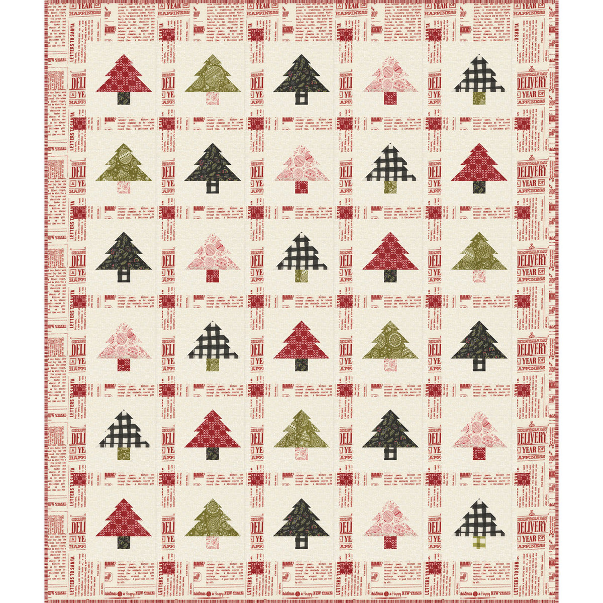 Pressed in Pine - Crafty Moose Quilts