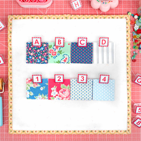 It's Sew Emma - AlphaClippies Alphabet Clips Pink - 36 Count