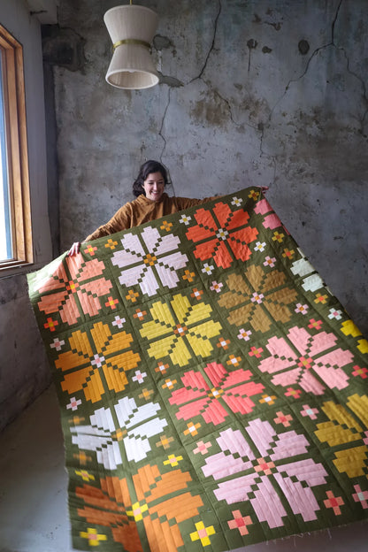 Knitted Blooms - Lo & Behold Stitchery