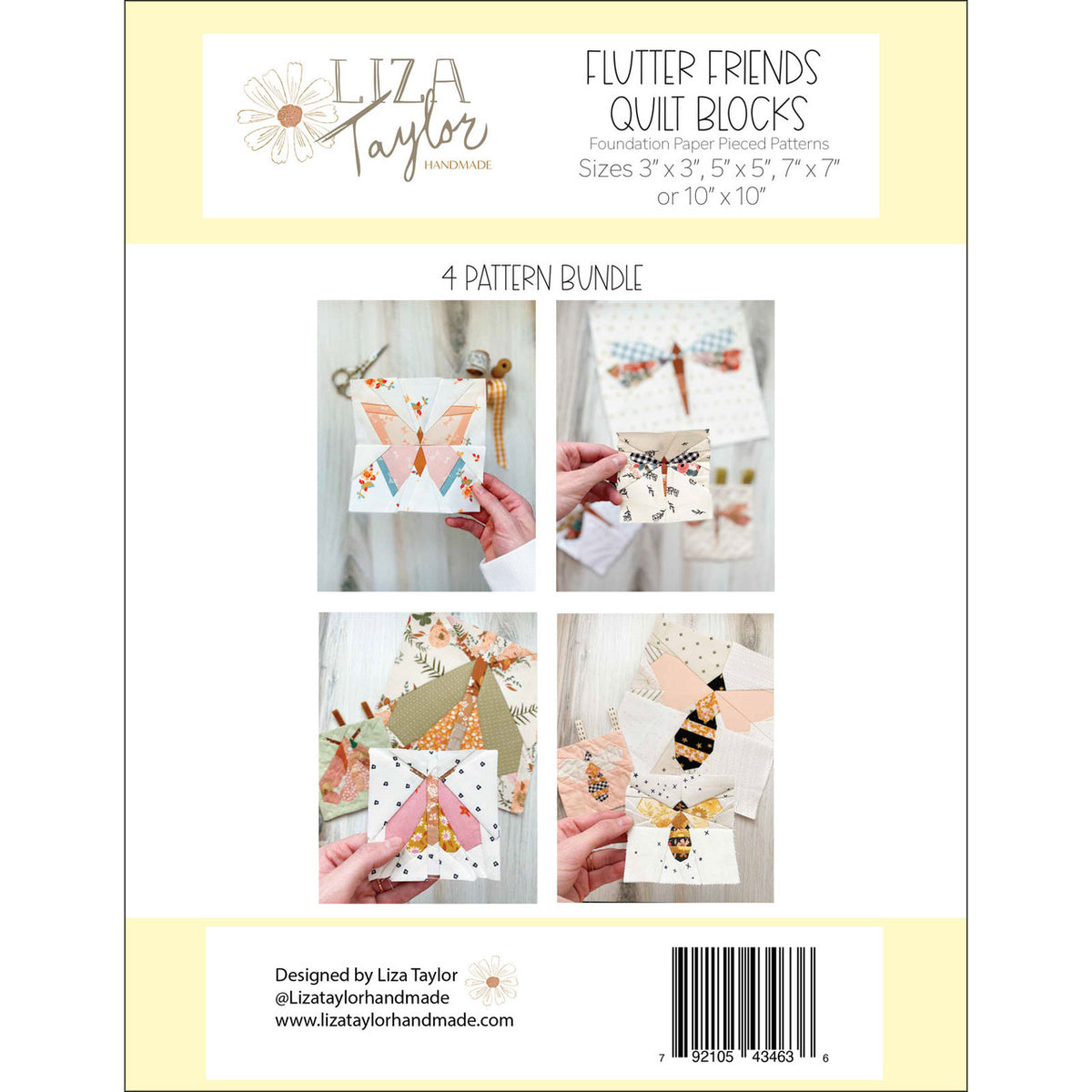 Flutter Friends - Liza Taylor Handmade