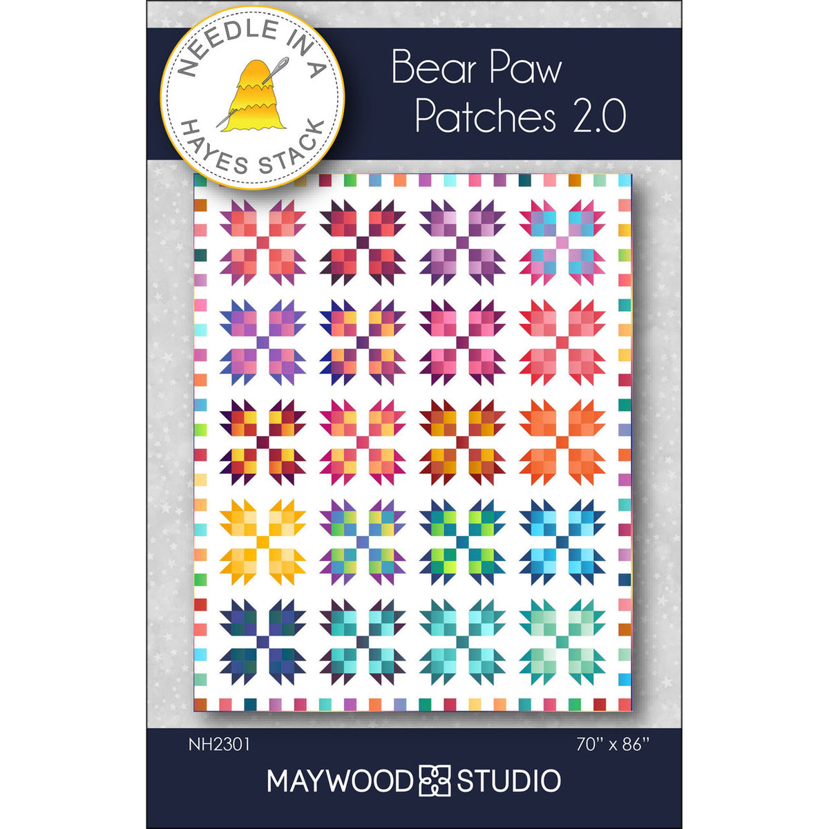 Bear Paw Patches - Needle in a Hayes Stack