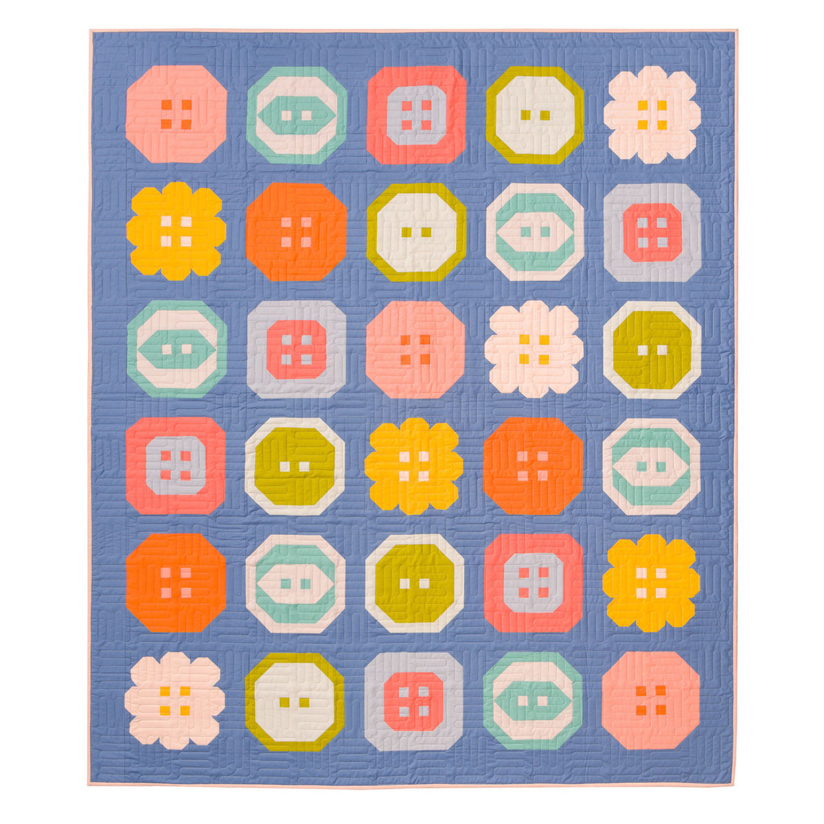 Buttoned Upped - Pen + Paper Patterns