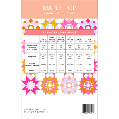 Maple Pop - Quilt Cakes