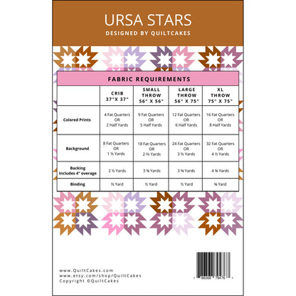 Ursa Stars - Quilt Cakes