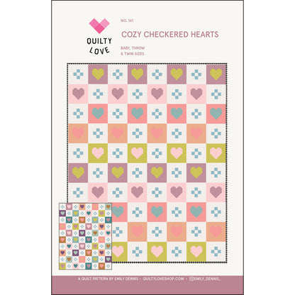 Cozy Checkered Hearts - Quilty Love