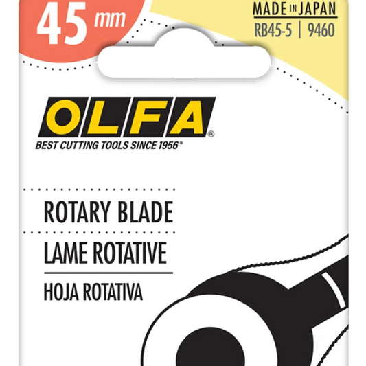 Olfa - Rotary Blade 45mm- 5 Count