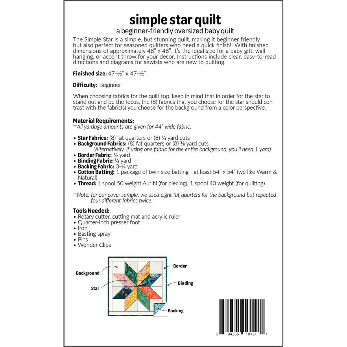 Simple Star - Studio M Squared