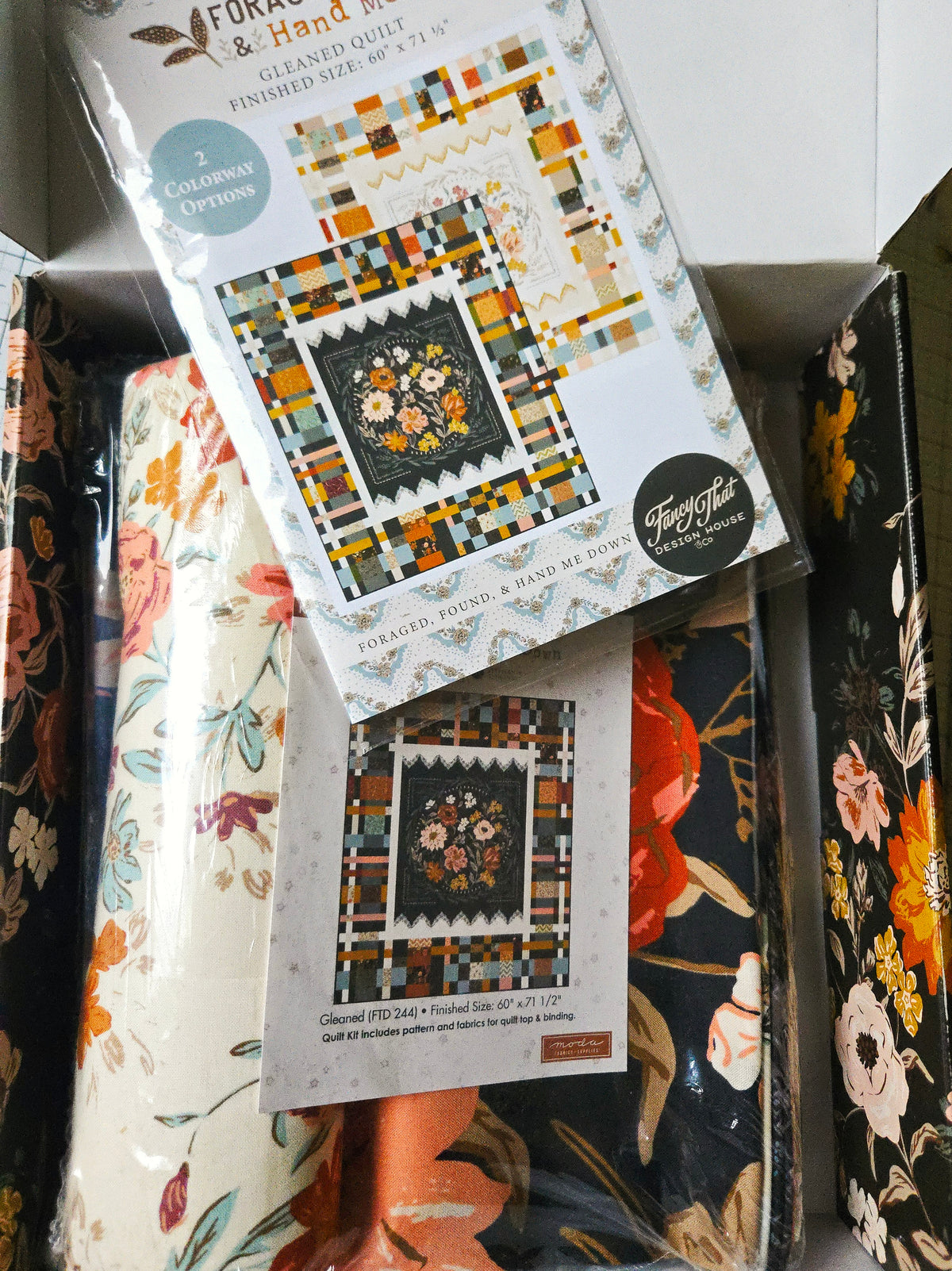 Foraged Found & Hand Me Down - Gleaned Quilt Kit (60" x 71.5")