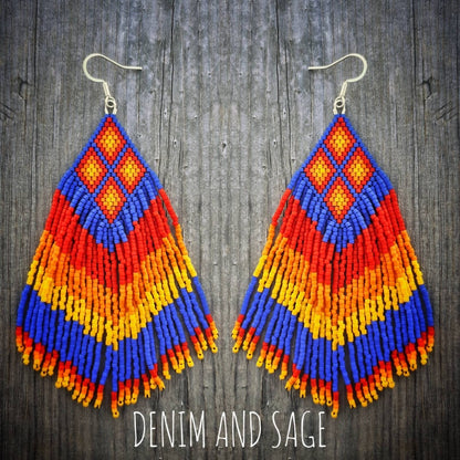 Fire earrings
